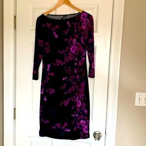 Chaps floral dress